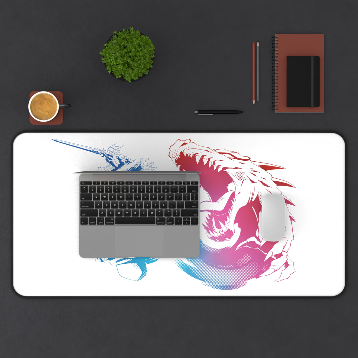 Brave World, Monster Slaying Desk Mat