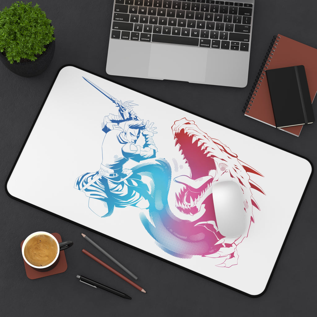 Brave World, Monster Slaying Desk Mat