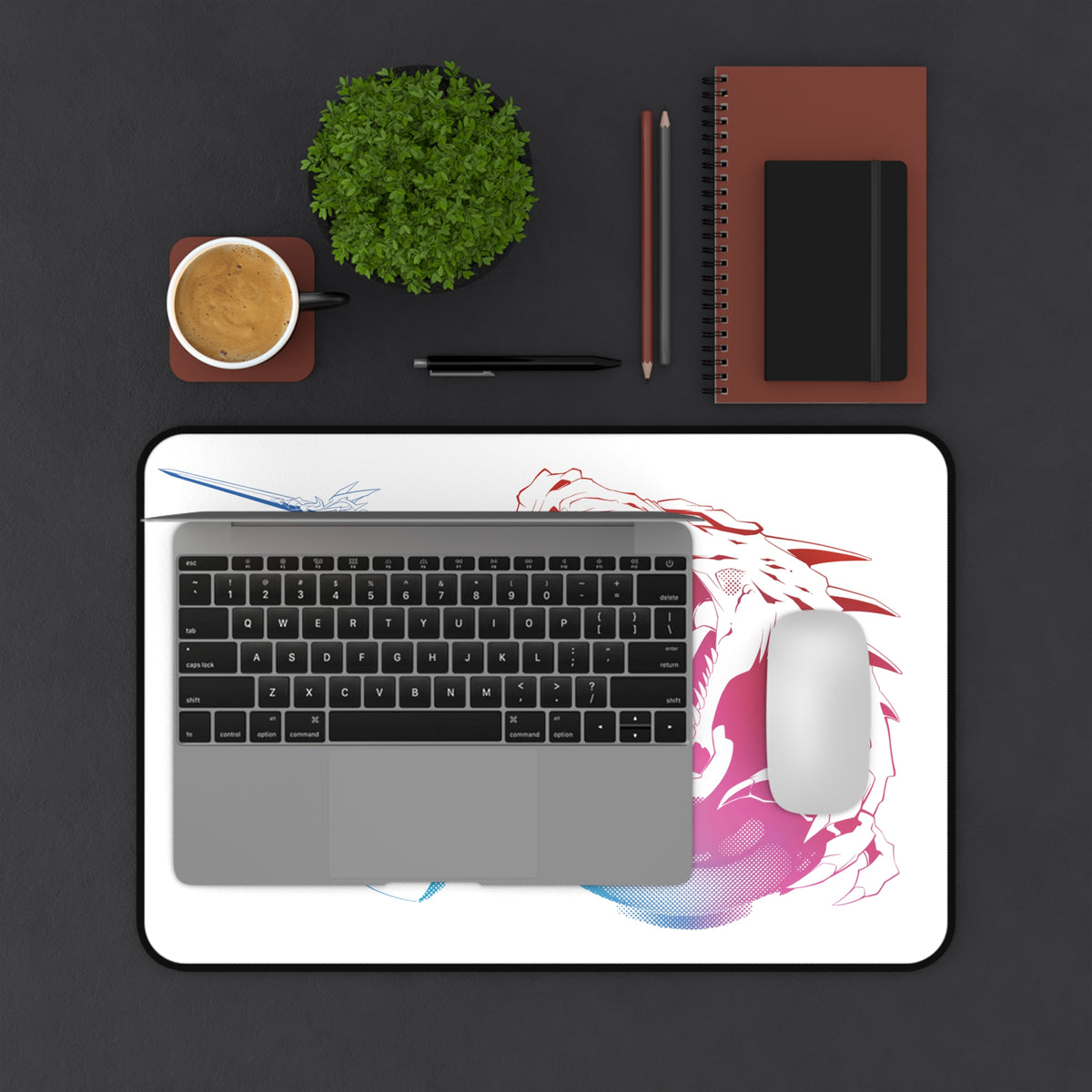 Brave World, Monster Slaying Desk Mat